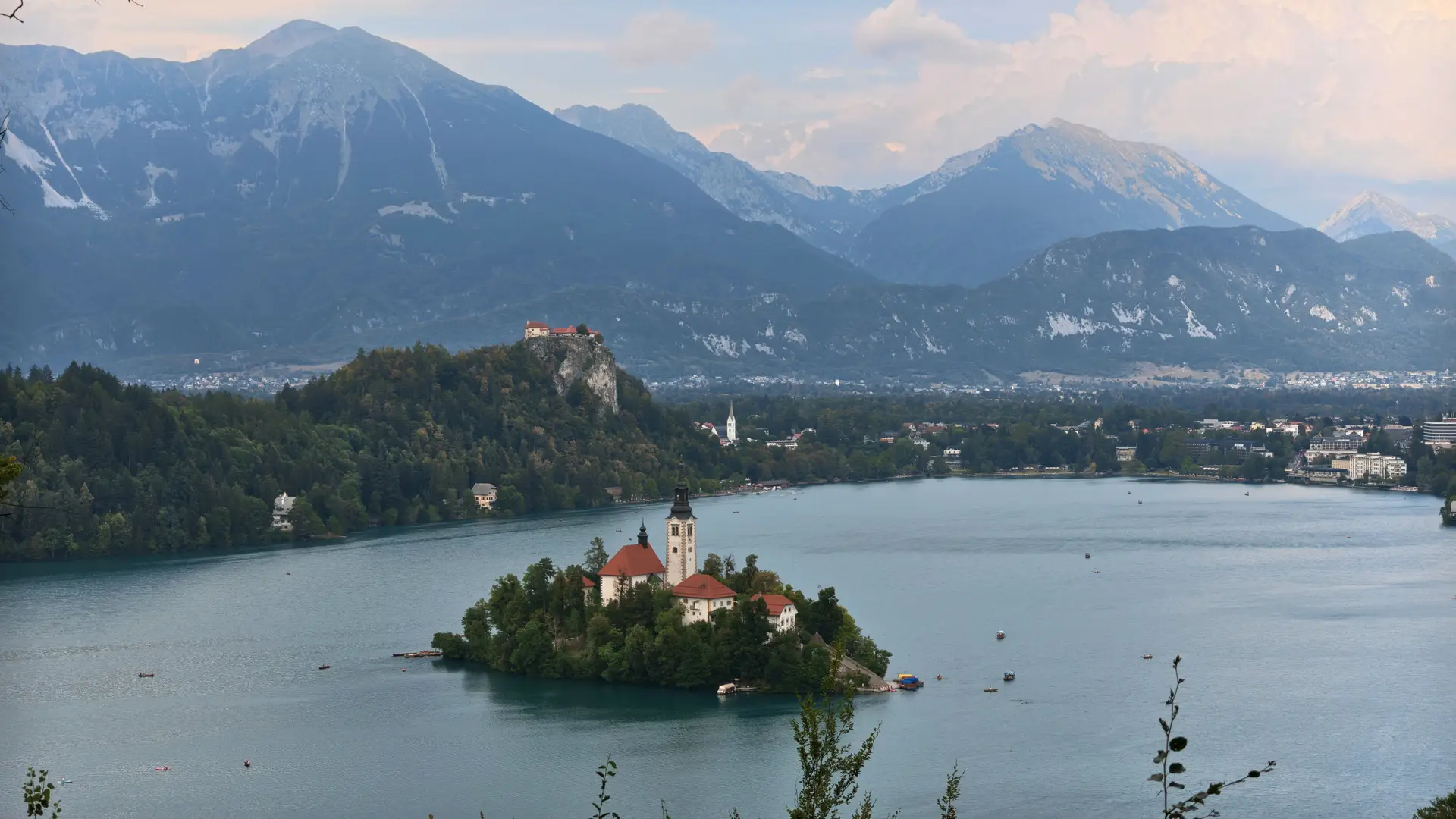 Panoramski pogled na Slovenijo