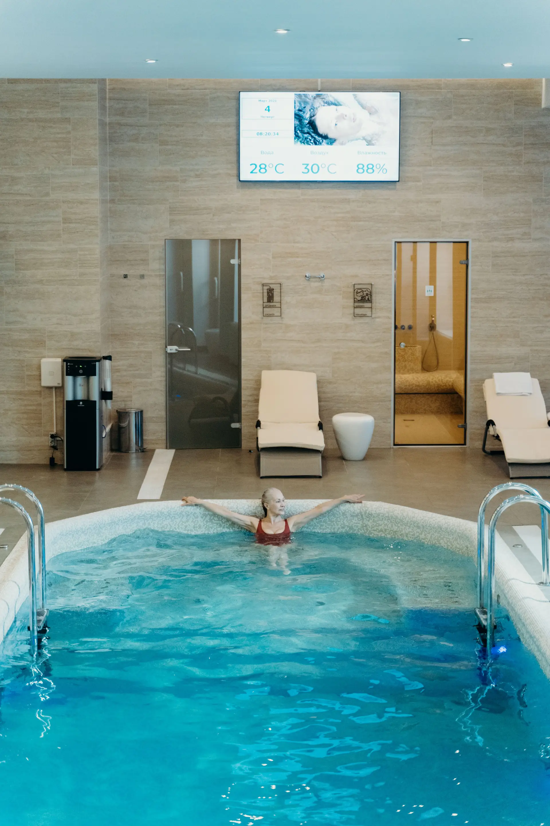 Sproščanje v hotelskem spa centru